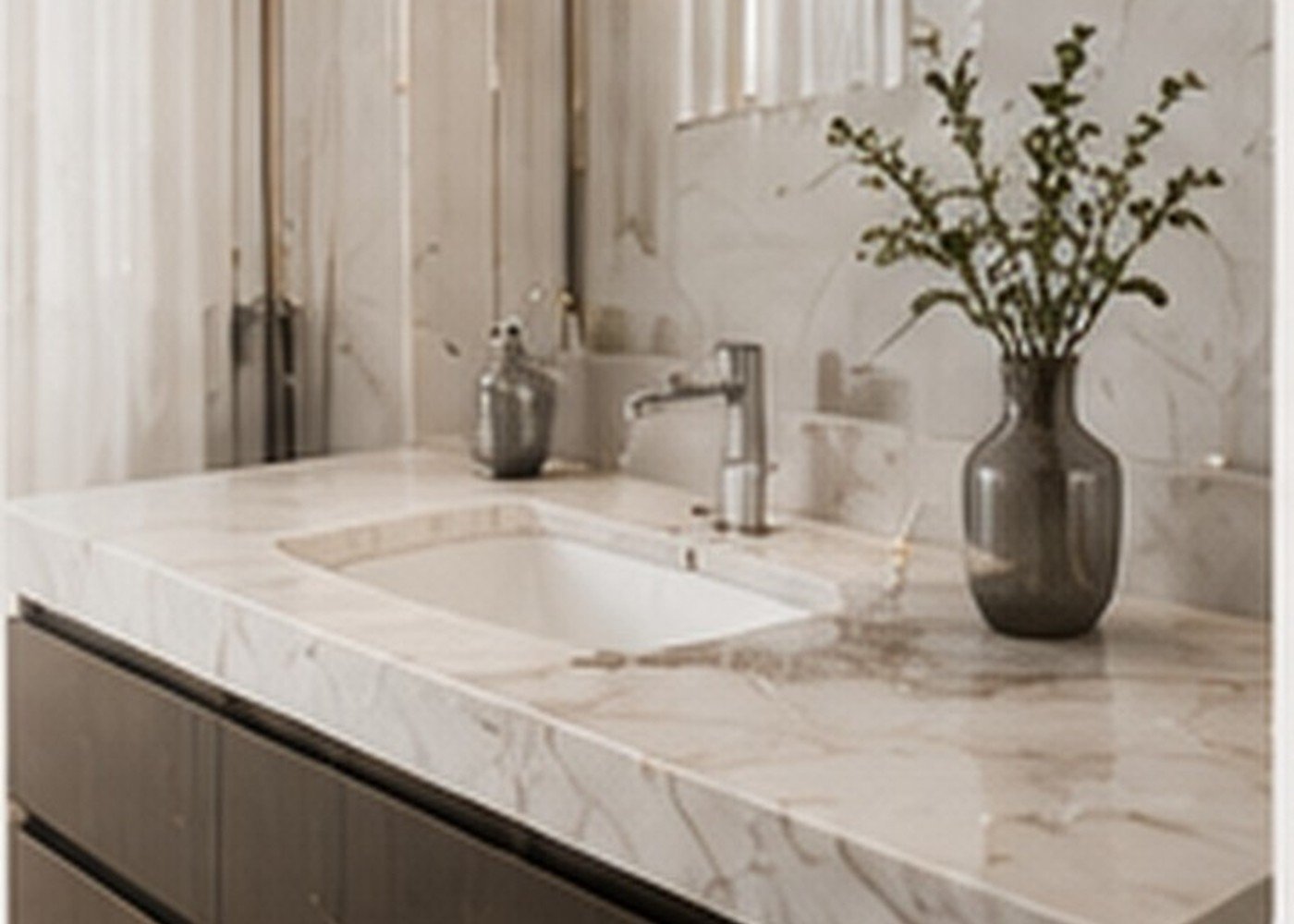 Precision cut-to-size marble and stone components prepared for fabrication in Dubai
